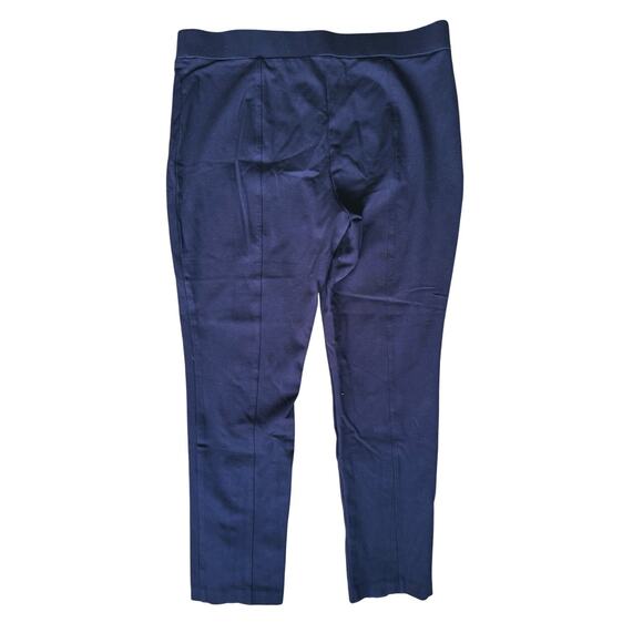 Elizabeth & James Ponte Leggings Zip-Cuff Super Skinny Pants Black XL Career - Picture 3 of 7